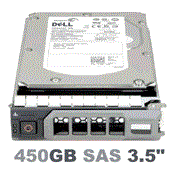 X163K Dell 450-GB 6G 15K 3.5 SED SAS w/F238F - фото 44941