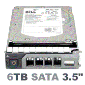 YXTWT Dell 6-TB 6G 7.2K 3.5 SATA w/F238F - фото 44996