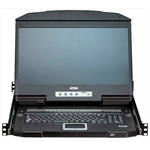 Квм консоль ATEN 18.5" 4-Port USB HDMI Multi-View Dual Rail WideScreen LCD KVM Switch - фото 45796