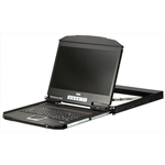 Квм консоль ATEN 1U Ultra Short Depth 18.5” Short Depth USB HDMI Single Rail LCD Console (1920 x 1080) - фото 45828