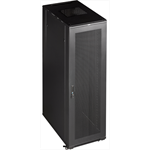Шкаф Шкаф 19" Business, 22U 600x800, черный, передняя дверь стекло, задняя дверь распашная металл - фото 45829