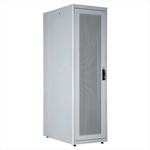 LANDE DYNAmic Basic Server 19" Серверный напольный шкаф 42U, 600х1000х2010, перфорированная одностворчатая передняя дверь, перфорированная одностворчатая задняя дверь, цвет серый - фото 45880