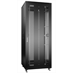 Cabeus ND-05C-42U80/100-BK Шкаф монтажный  19" напольный для распр. и серверного оборудования 42U 800x1000x2055mm (ШхГхВ) передняя и задняя перфорир. двери - фото 45910
