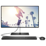 Моноблок HP 24-ck0137ci NT 23.8" FHD(1920x1080) Pentium J5040, 8GB DDR4 2400 (1x8GB), SSD 256Gb, Intel Internal Graphics, noDVD, Rus/Eng kbd&mouse wired, HD Webcam, Black, FreeDos, 1Y Wty - фото 46148