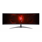 Монитор 44,5'' ACER Nitro XZ452CUVbemiiphuzx,ZeroFrame,Curved 1500R Black,32:9,VA,5120x1440,1/4ms,450cd,165Hz,2xHDMI(2.1)+1xDP(1.4)+1xType-C(PD90W)+Audio out+USB3.2(2Up 3Down)+RJ45,Speakers 3Wx2 - фото 46512
