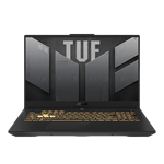 Ноутбук ASUS TUF Gaming A17 FX707ZC4-HX014 I5-12500H/16Gb/512Gb M.2 SSD/17.3"FHD IPS (1920x1080)AG/ GeForce RTX 3050 4Gb/WiFi/BT/Cam/Illum RGB KB/DOS/2.6Kg/ - фото 46527