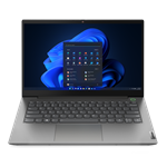 Ноутбук Lenovo ThinkBook 14 G4 IAP 14.0" FHD (1920x1080) IPS 300N, i5-1235U, 16GB DDR4 3200, 512GB SSD M.2, Intel UHD, Wifi, BT, FPR, TPM2, FHD Cam, 45Wh, 65W USB-C Slim, Win 11 Pro RUS - фото 46611