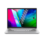 Ноутбук ASUS  Vivobook Pro 14 M7400QE-KM118 R5-5600H/16Gb/512Gb M.2 SSD/14,0 OLED WQXGA+ (2880 x 1800) 90Hz/GeForceRTX 3050Ti 4Gb/WiFi6/BT/Backlit KB/No OS/1.4Kg/METEOR WHITE/DIALPAD/RU_EN_Keyboard - фото 46631
