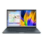 Ноутбук ASUS Zenbook Pro 15 UM535QA-KS241  AMD Ryzen 7 5800H/16Gb/1Tb SSD SSD Nvme/15.6 FHD GLARE TOUCH IPS 400 nit 1920x1080/WiFi5/BT/No OS/1.8Kg/PINE GREY(GLASS)/SLEEVE/RU_EN_Keyboard - фото 46767