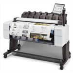 Широкофоматный принтер HP DesignJet T2600dr PS MFP (p/s/c, 36",2400x1200dpi, 3A1ppm, 128GB, HDD500GB, 2rollfeed, autocutteoutput tray,stand, Scanner 36",600dpi, 15,6" touch display, extUSB, GigEth) - фото 47230