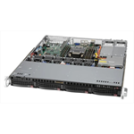 Серверная платформа Supermicro SuperServer 1U 510P-MR no CPU(1)3rd Gen Xeon Scalable/TDP 220W/ no DIMM(8)/SATARAID HDD(4)LFF /2x1GbE/1xFHHL,M2/400W - фото 47436
