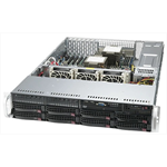 Шасси серверное Supermicro SuperServer 2U 620P-TR noCPU(2)3rd GenScalable/TDP 270W/no DIMM(16)/ SATARAID HDD(8)LFF/6xLP,M2/2x1GbE/2x1200W - фото 47496