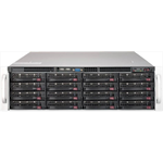 Серверная платформа Supermicro SuperStorage 3U Server 6039P-E1CR16H noCPU(2)2nd Gen Xeon Scalable/TDP 70-205W/ no DIMM(16)/ 3108RAID HDD(16)LFF+ opt. 2SFF/ 2x10GbE/ 7xFH/ 2x1200W - фото 47505