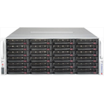Серверная платформа Supermicro SuperStorage 4U Server 6049P-E1CR36H noCPU(2)2nd Gen Xeon Scalable/TDP 70-205W/ no DIMM(16)/ 3108RAID HDD(36)LFF + opt. 2SFF/ 2x10Gbe/ 7xLP/ 2x1200W - фото 47518