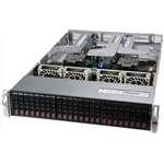 Сервер Supermicro Ultra SuperServer 2U 220U-TNR 2x6330 28C 2GHz/4x64Gb RDIMM 3200(32xslots)/2xPM9A3 960GB NVMe(24x2.5")/2x10GbE RJ45 2x10GbeSFP+/2x1600W/8xNVMe Config/SFT-DCMS-SINGLE - фото 47525