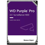 Жесткий диск Western Digital HDD SATA-III  18Tb Purple Pro WD181PURP, 7200 rpm, 512MB buffer (DV&NVR + AI), 1 year - фото 47537