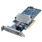Контроллер Gigabyte RAID Controller PCIe 3.0 x8, SAS/SATA 12G, RAID 0,1,5,6,10,50,60, Cache 2Gb, SAS3108, 8 ports (2*int SFF8643), Up to 32 x physical devices via SAS expander, only for Gigabyte Servers - фото 47538