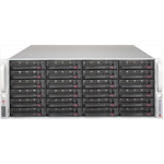 Дисковая полка Supermicro Storage JBOD Chassis 4U 846BE1C-R609JBOD Up to 24 x 3.5" /Single Expander Backplanes(4xminiSASHD)/2x600W - фото 47646