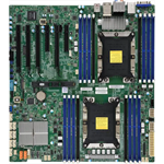 Материнская плата Supermicro Motherboard 2xCPU X11DAi-N 2nd Gen Xeon Scalable 205W/16xDIMM/10xSATA3/C621 RAID0/1/5/10/2xGbE/4xPCIex16,2xPCIex8/M.2/12"x13"(Bulk) - фото 47658