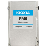 Ssd накопитель KIOXIA Enterprise SSD 2,5"(SFF), PM6-R, 7680GB, SAS 24G (SAS-4, 22,5Gbit/s), R4150/W3700MB/s, IOPS(R4K) 595K/155K, MTTF 2,5M, 1DWPD/5Y (Read Intensive), TLC, 15mm - фото 47675