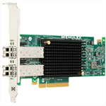 Контроллер DELL Emulex LPe31002 Dual Port FC16 Fibre Channel HBA, PCIe Full Height, Customer Kit, V2 (including FC16 trancievers x 2) - фото 47803
