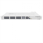 Коммутатор MikroTik Cloud Router Switch 328-4C-20S-4S+RM with 800 MHz CPU, 512MB RAM, 24x SFP cages, 4xSFP+ cages, 4x Combo ports (1xGbit LAN or SFP), RouterOS L5 or SwitchOS (dual boot), 1U rackmount case, Dual - фото 48053