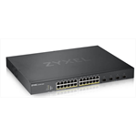 Коммутатор Smart L3 Lite коммутатор PoE+ Zyxel NebulaFlex XGS1930-28HP, rack 19", 24xGE PoE+, 4xSFP+, бюджет PoE 375 Вт - фото 48097