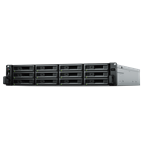 Система хранения данных Synology (Rack2U) 8C2,1Ghz/8Gb (64)/RAID0,1,10,5,6/upto12HP HDDs SATA(3,5'or2,5')upto 36 with 2xRX1217RP/2xUSB/4GE+2x10GE/2xPCIe/iSCSI/2xIPcam(upto90)/2xRPS/no rail (существенное повреждение коробки) - фото 48201