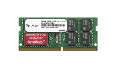 Модуль памяти для СХД DDR4 16GB SO D4ECSO-2666-16G SYNOLOGY - фото 48657