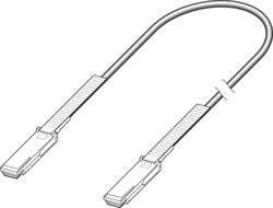 Кабель Extreme Networks QSFP28-QSFP28 Direct attach passive copper cable, 1m, 10411 - фото 50807