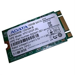 Накопитель SSD HPE 120GB MLC SATA 6Gbps M.2, XP0120GFJSL - фото 54341