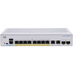 Коммутатор Cisco CBS350-8FP-E-2G-EU - фото 55033