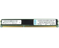Оперативная память IBM 8GB (1x8GB, 2Rx4, 1.35V) PC3L-10600 CL9 ECC DDR3 1333MHz VLP RDIMM, 46C0580 - фото 56547