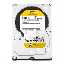 Жесткий диск WD SATA-III 4Tb RE (7200rpm) 64Mb 3.5", WD4000FYYZ - фото 57023