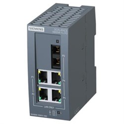 Коммутатор Siemens Scalance XB004-1LDG: 4?RJ45 10/100/1000Мбит/с, 1?SC 1000Мбит/с (SM до 10км) - фото 58348