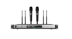 Dsppa беспроводная микрофонная система true diversity uhf (2 головных микрофона) DSPPA True Diversity UHF Wireless Microphone System (2 head-set mic) - фото 58494