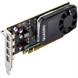Видеокарта NVIDIA VCQP620V2-PB Quadro P620 V2 2 GB GDDR3 PCI Express 2.0 x16 4? mDP 2.0 Single Slot, - фото 58870
