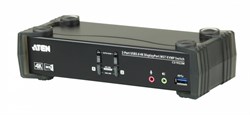 Квм переключатель ATEN 2P USB 3 4K DisplayPort MST KVMP Switch - фото 59337