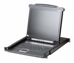 Квм консоль ATEN 17" Single Rail LCD Console (PS/2-USB, VGA) - фото 59351