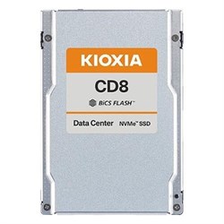 Ssd накопитель KIOXIA Enterprise SSD 2,5"(SFF/U.2), CD8-R, 7680GB, NVMe 1.4/PCIe 4.0 1x4, R7100/W6000MB/s, IOPS(R4K) 1150K/200K, MTTF 2,5M, 1DWPD/5Y (Read Intensive), 3D-TLC, 15mm - фото 59676