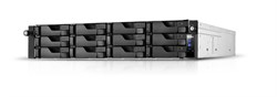 Cетевое хранилище ASUSTOR AS6512RD 12Bay/Intel Atom C3538, 2.1GHz/8GB DDR4/noHDD,LFF(HDD,SSD),/2x1GbE(LAN)/4xUSB3.2; 90IX01M0-BW3S00 - фото 59800