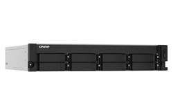 Система хранения данных QNAP SMB TS-832PXU-RP-4G-EU-RU 2U QC 1,7GhzCPU/4Gb(upto16Gb)/upto 8HDD, up to 20 with TL-R1200S-RP/SATA(3,5" 2,5")/ 4xUSB3.2/1xExp.slot/2x2,5Gb 2x10Gb(SFP+)/iSCSI/2xPS/3YW - фото 59805