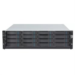 Система хранения данных Infortrend EonStor GS 3000 Gen3 3U/16bay Dual controller, 4x12Gb/s SAS, 4x25GbE(SFP28)+4xhost board, 4x4GB, 2x(PSU+Fan), 2x(SuperCap.+Flash), 16xbay and 1xRMkit (GS 3016R3-D) - фото 59879