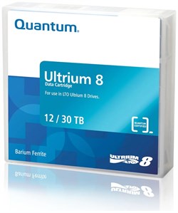 Ленточный картридж Quantum data cartridge, LTO Ultrium 8 (LTO-8), pre-labeled, 20-pack, NON-CANCELABLE, NON-RETURNABLE, NON-REFUNDABLE - фото 59889