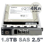 0CGKW9 Dell 1.8-TB 12G 10K 2.5 4Kn SAS w/G176J