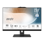 Моноблок Моноблок MSI Modern AM242P 12M AiO 23,8" FHD (1920x1080)IPS AG Non-touch, Core i5-1240P (1.7GHz), 8Gb DDR4, 256GB SSD M.2, Intel UHD, WiFi, BT, camera, WirelessKB&amp;mouse Eng/Rus, No OS,1y,Black