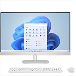 Моноблок HP 27-cr0021ci NT 27" FHD(1920x1080) Core i7-1355U, 16GB DDR4 3200 (2x8GB), SSD 512Gb,  Intel Internal Graphics, noDVD, kbd(rus)&mouse wireless, HD Webcam, Shell White, FreeDos, 1Y Wty