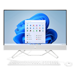 Моноблок HP 27-cb1122ci NT 27" FHD(1920x1080) Core i7-1255U, 16GB DDR4 3200 (2x8GB), SSD 512Gb,  Intel Internal Graphics, noDVD, kbd&mouse wired, HD Webcam, Starry White, Windows11, 1Y Wty