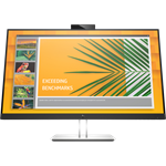 Монитор HP EliteDisplay E27d G4 QHD Docking Monitor 2560x1440, IPS, 300 cd/m2, 1000:1, 5ms, HDMI, DP, 100w USB Type-C, RJ-45, USB 3.1, Eye Ease, webcam, height, tilt,swivel,pivot,Bl&Sil(нет евровилки, опция)