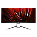 Монитор 37,5" ACER  Nitro XR383CURPbmiiphuzx ,  2300R Curved, IPS, 3840x1600, 24:10, 165Hz, 1 / 0,5ms, 750cd, 2xHDMI + 1xDP + 1xTYPE-C + USB3.0x4+USB-B , FreeSync Premium Pro, HDR 600, колонки 7Wx2, Delta E<1